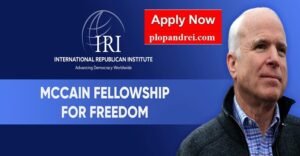 McCain Fellowship for Freedom 2023 for Young Leaders