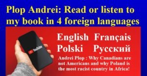 Plop Andrei: Read or listen to my book in 4 foreign languages