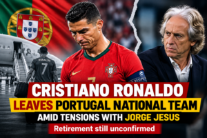 Cristiano Ronaldo Leaves Portugal National Team Camp Amid Tensions With Jorge Jesus. Retirement Still Unconfirmed